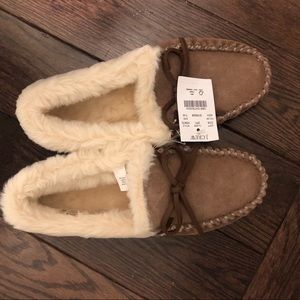 J. Crew Moccasin Slippers
